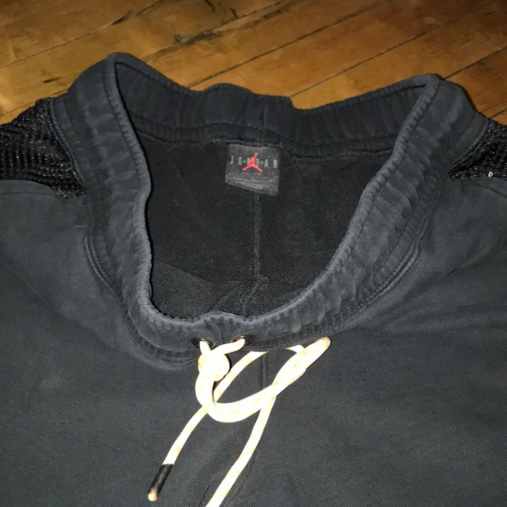 Jordan Black Men’s Athletic Shorts with Mesh‎ Panels